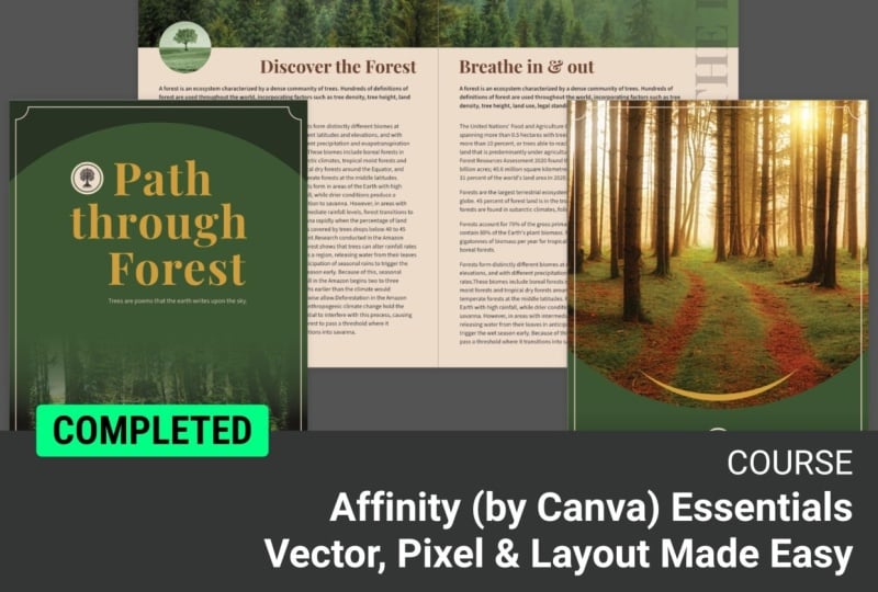Affinity (by Canva) Essentials – Vector, Pixel & Layout Made Easy