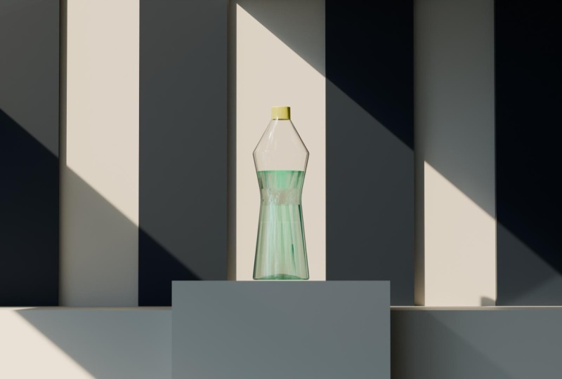 Bold Luxury Mineral Water Brand