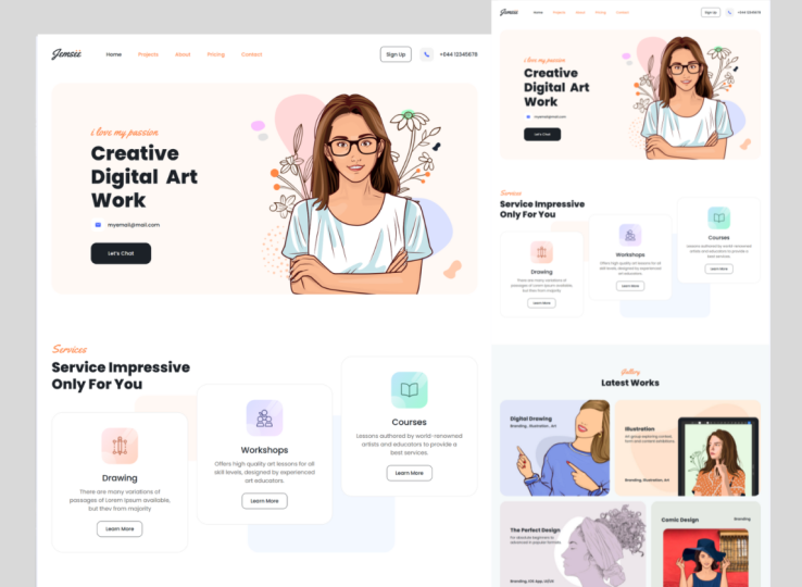 Figma to Webflow design complete