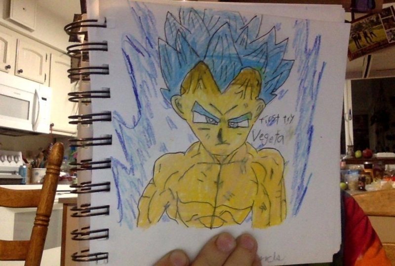 super sayian blue evolved vegata