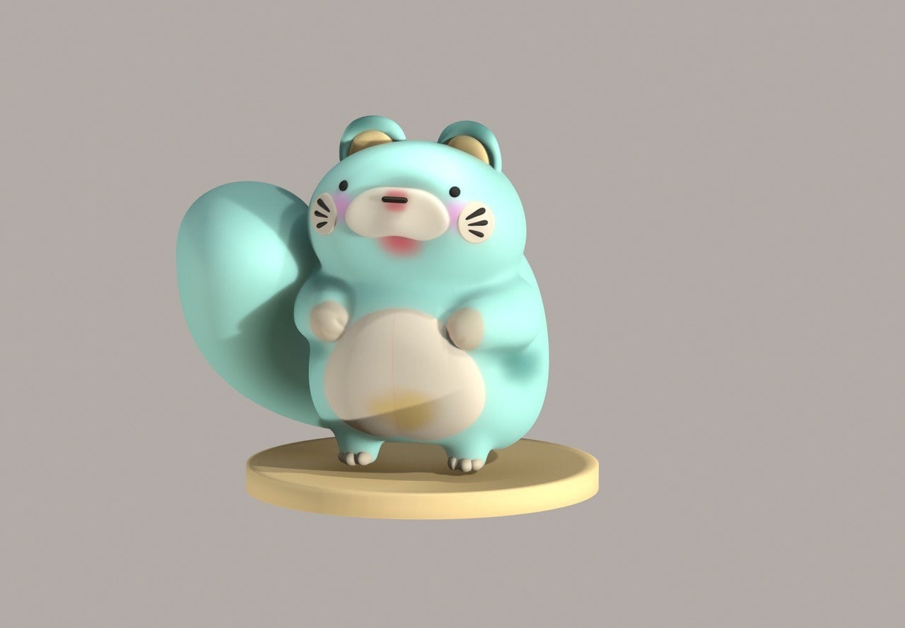 My very first bear - student project