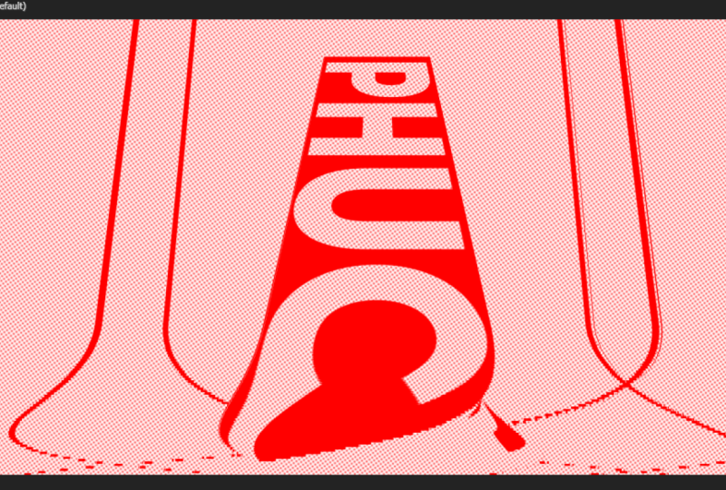 Halftone Textures & 3D Text Twist Animation