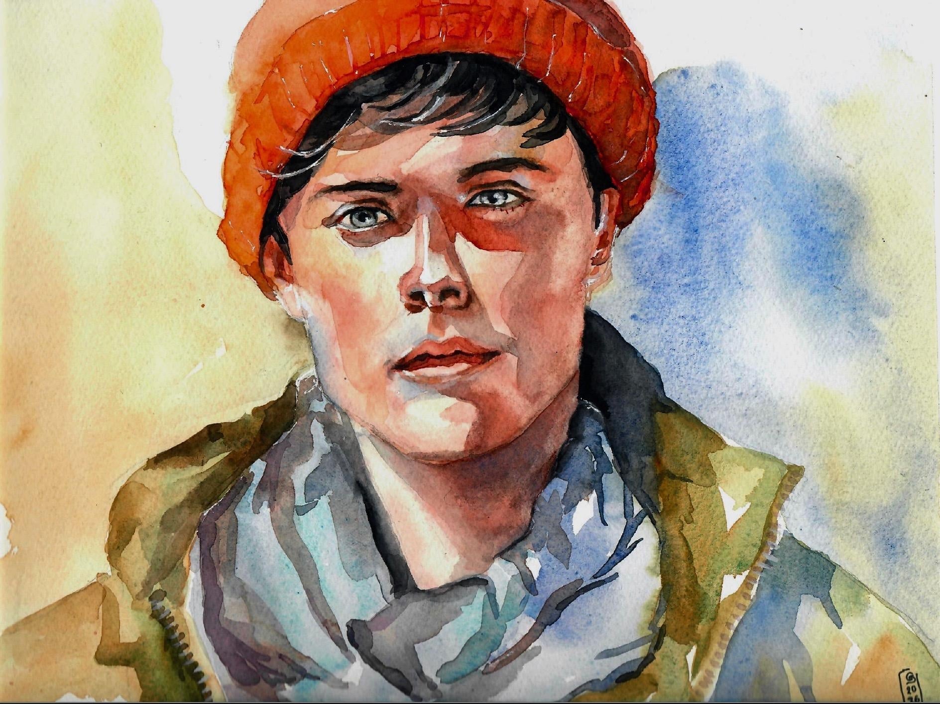 My Winter Portrait - student project