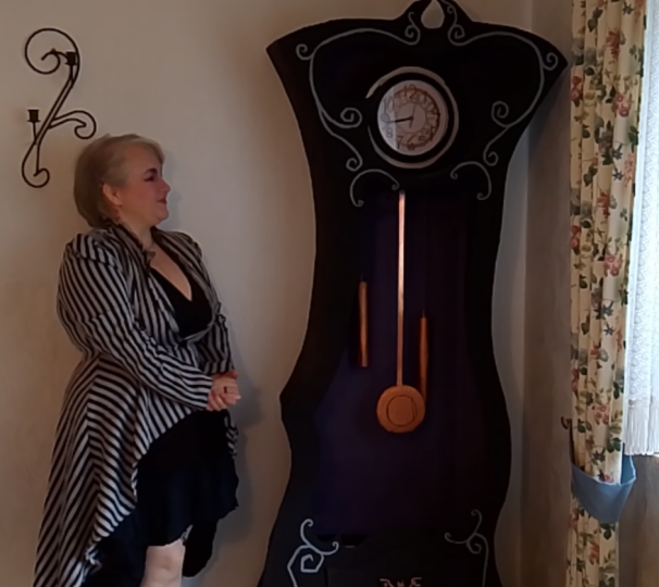 Burtonesque Grandfathers Clock