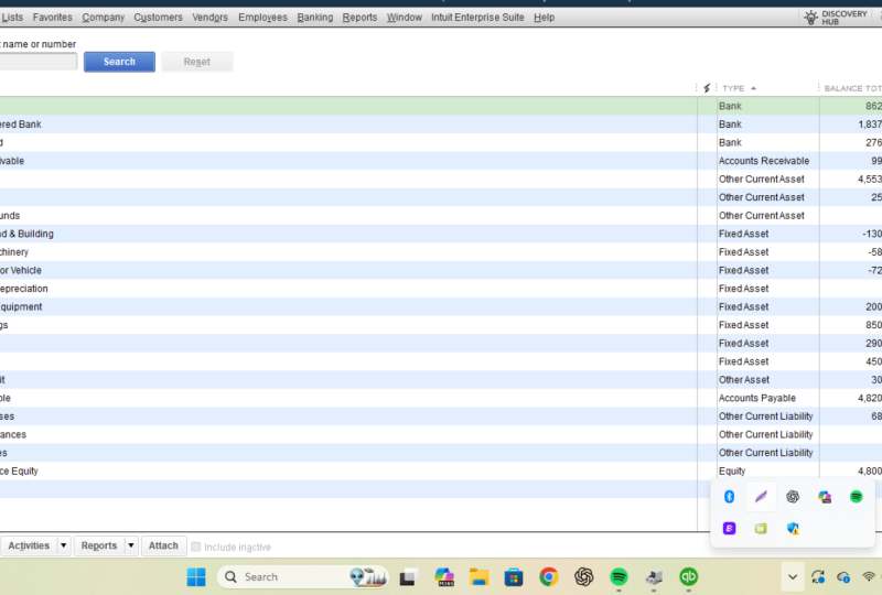 Halimatu Sadiya Abdullai's QuickBooks Project