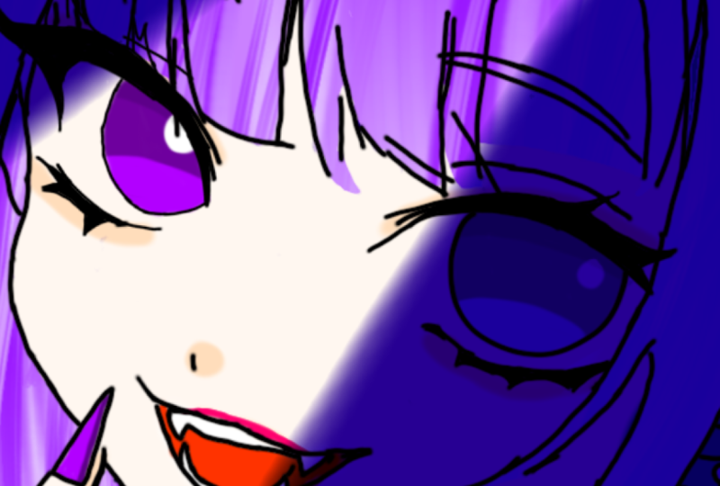 Purple girl