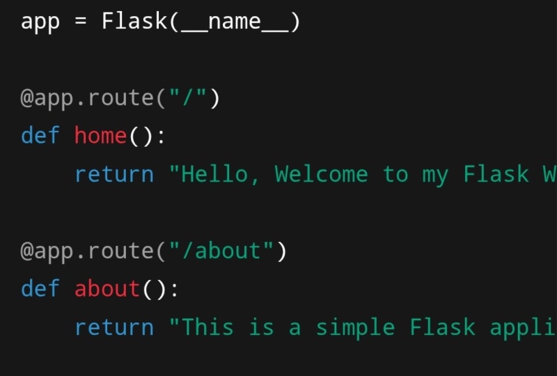 Simple Python Flask Site