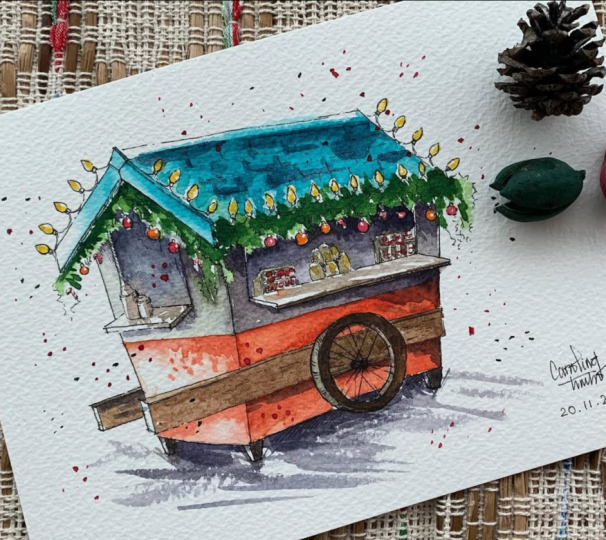 Christmas Market Stall