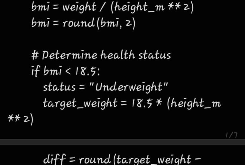 BMI Calculator