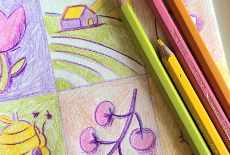 Detail of my first sketch