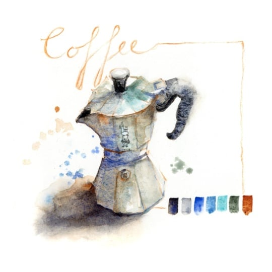 Coffee Sketchbook Challenge