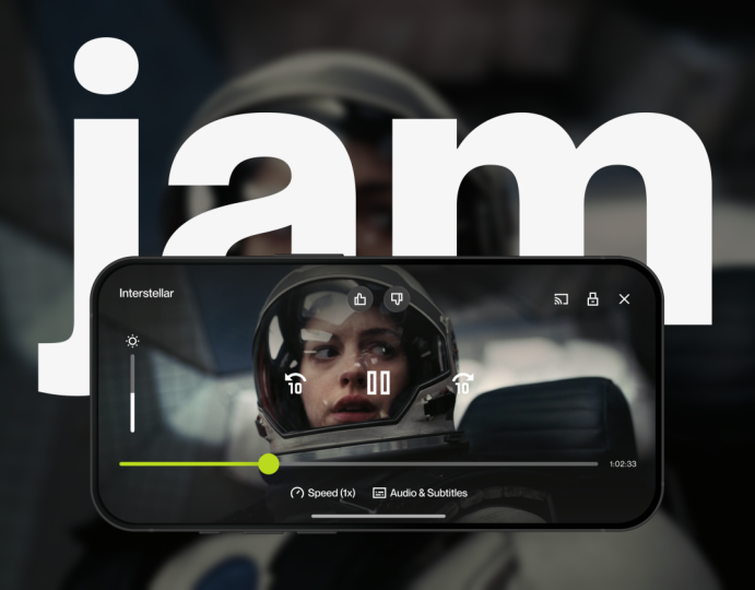 JAM - OTT Streaming Platform | Mobile App