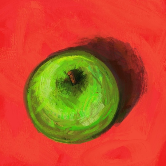 First Procreate Oil painting