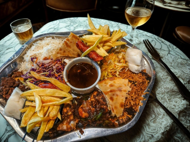 Platter for Two at A Restaurant in Nyeri Kenya ~ Isaac Danlope