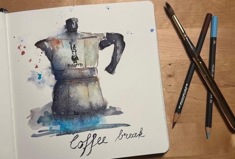 Five Days of Coffee Cups