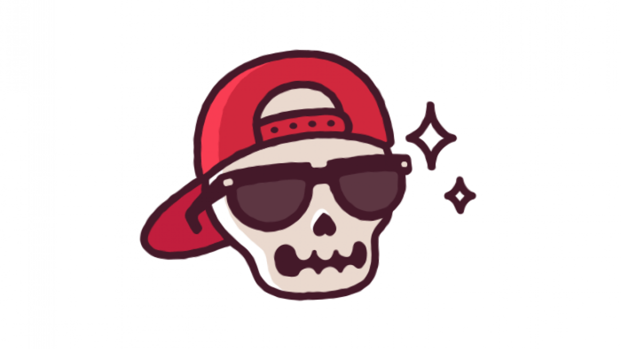 Cool skull - student project