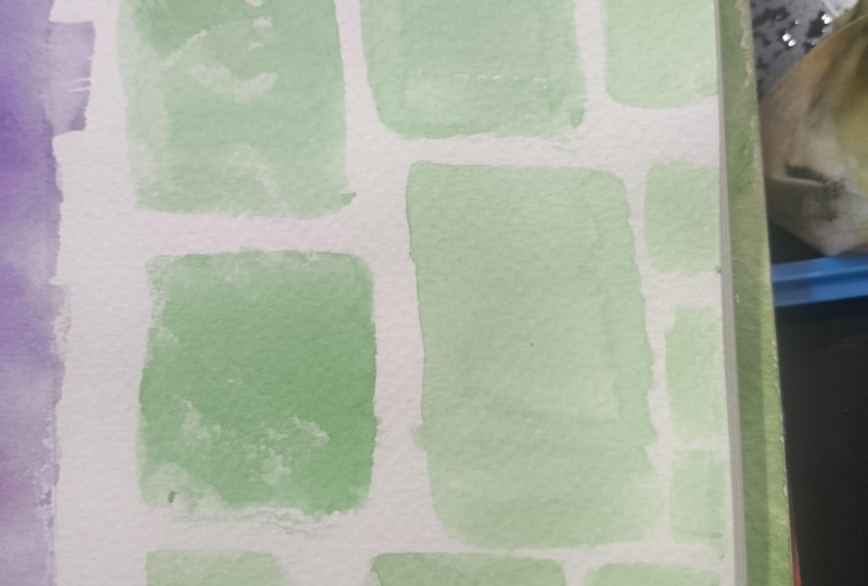 Watercolor washes