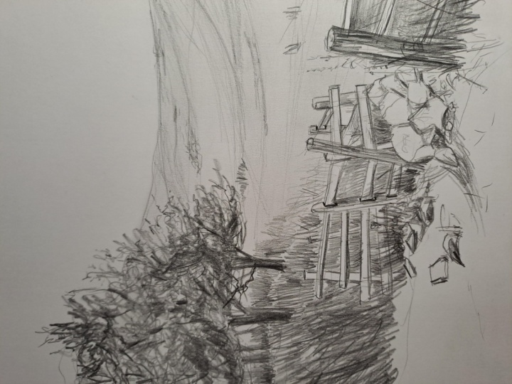 10 days of landscape sketching