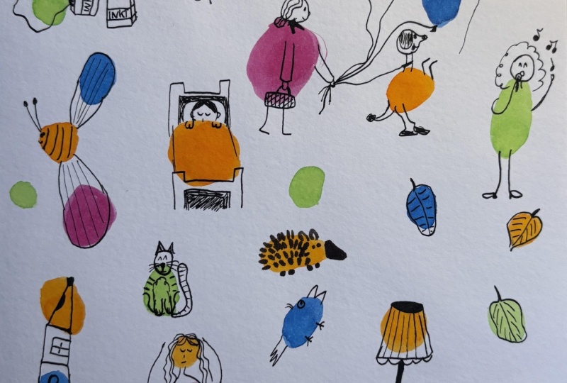 Blobs and lines