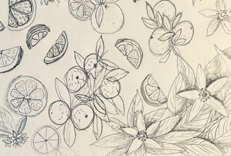 Doodle on paper