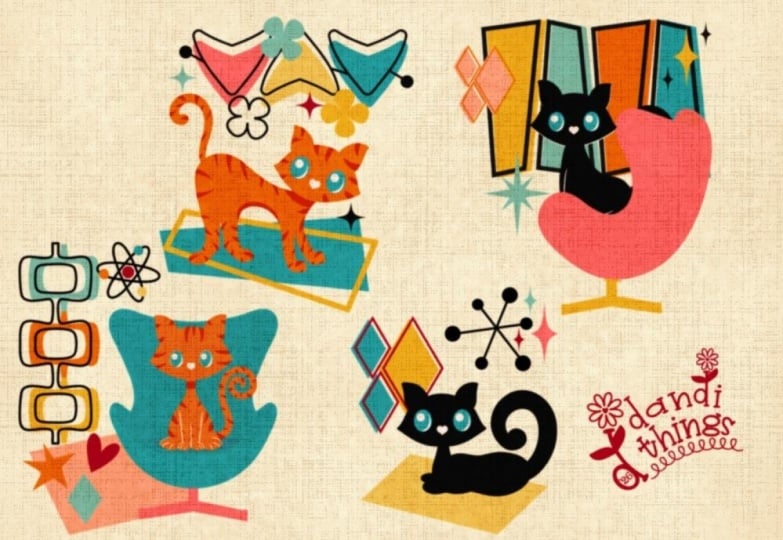 Mid-Century Cat's Meow