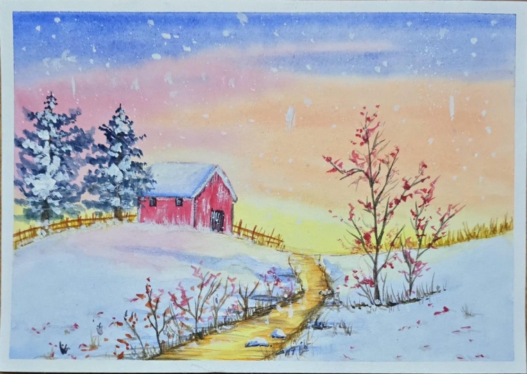 Winter glow
