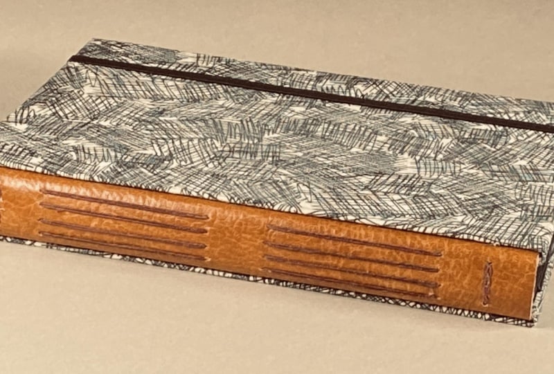 Long-stitch sketchbook