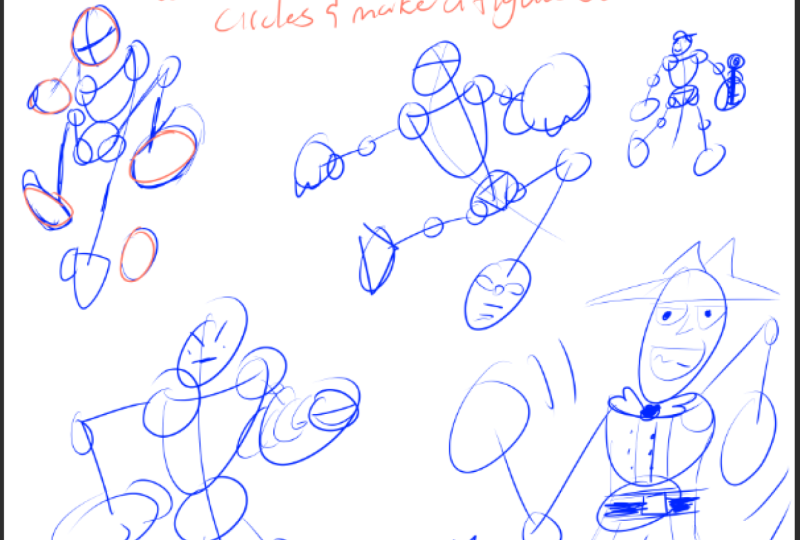Fun with Stickmen follow along notes/practice