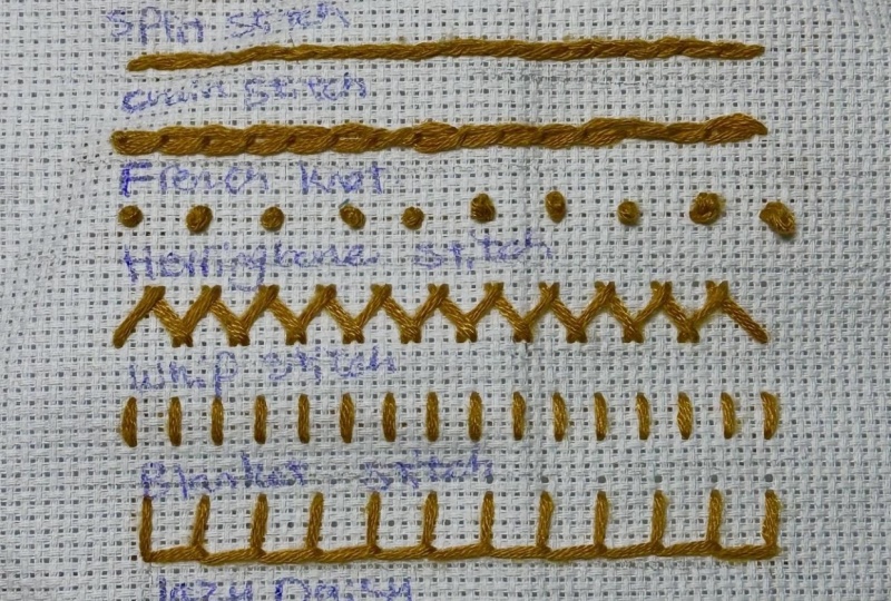 My stitches