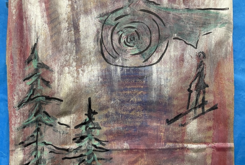 Painted Collages