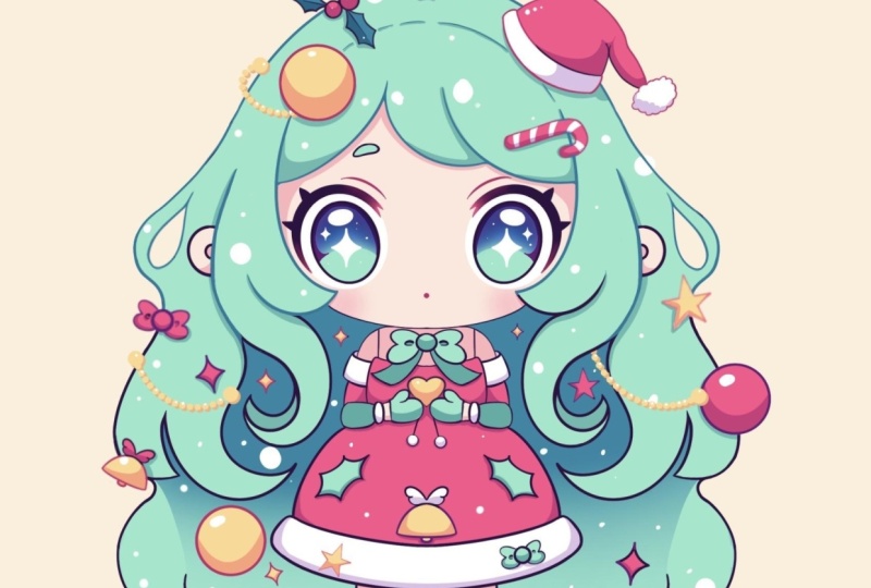 Christmas Tree Girl … So cute. And had a lot of fun as always!