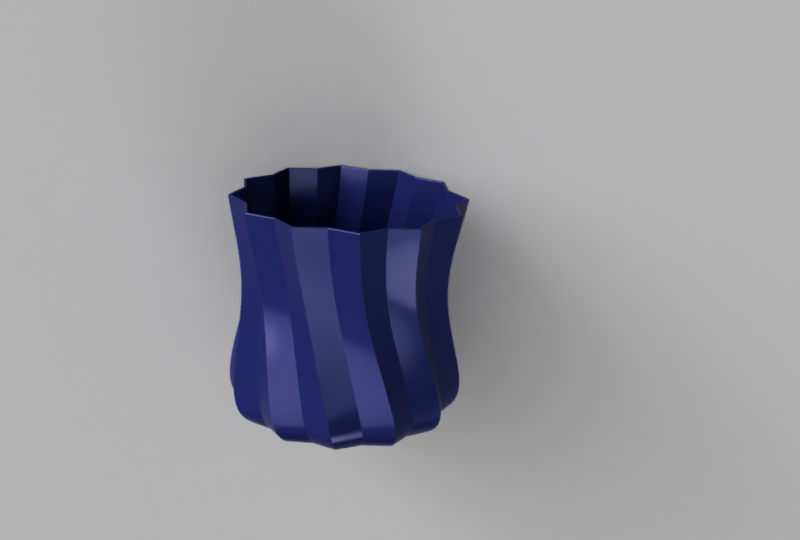 twisted vase