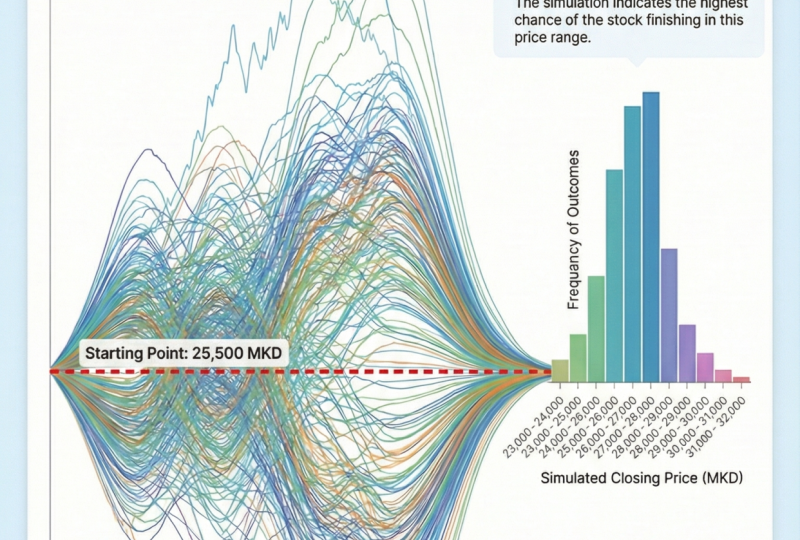 Monte Carlo simulation using R data visualizations