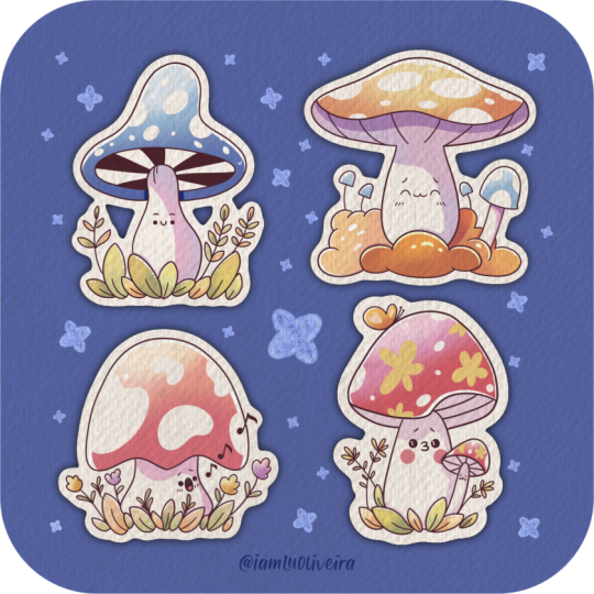 Cute Mushrooms