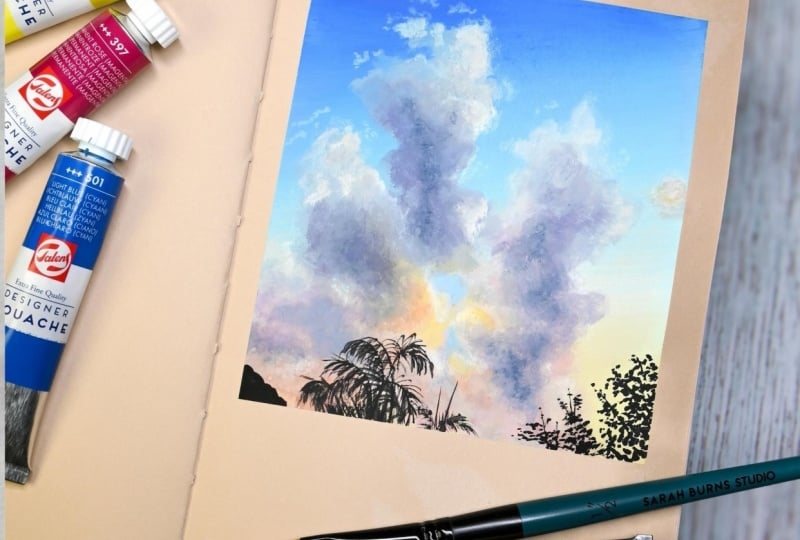 Glowing Clouds