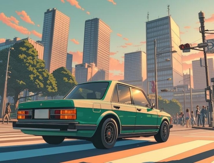 Owning a car versus using public transportation.
