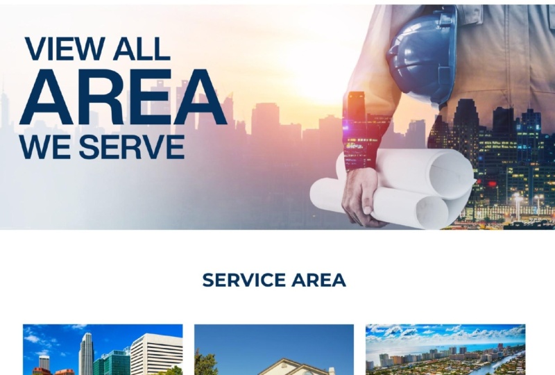 Web page deign using images typography & Shapes.