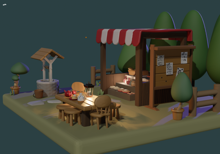 A Little adventurer corner
