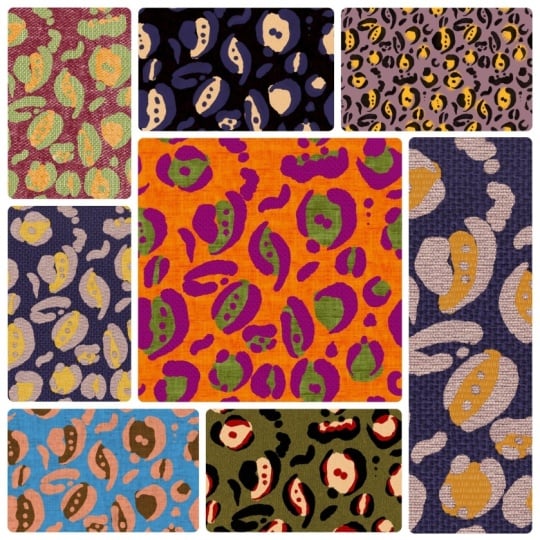 Variations of leopard spots
