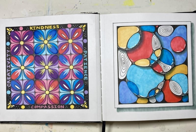 Mindful Drawing: Zendoodles