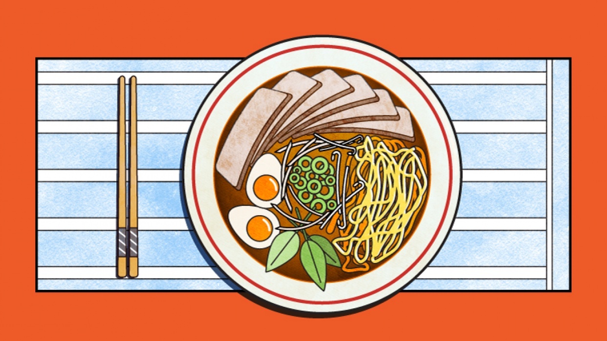 Pho Noodle Soup - student project