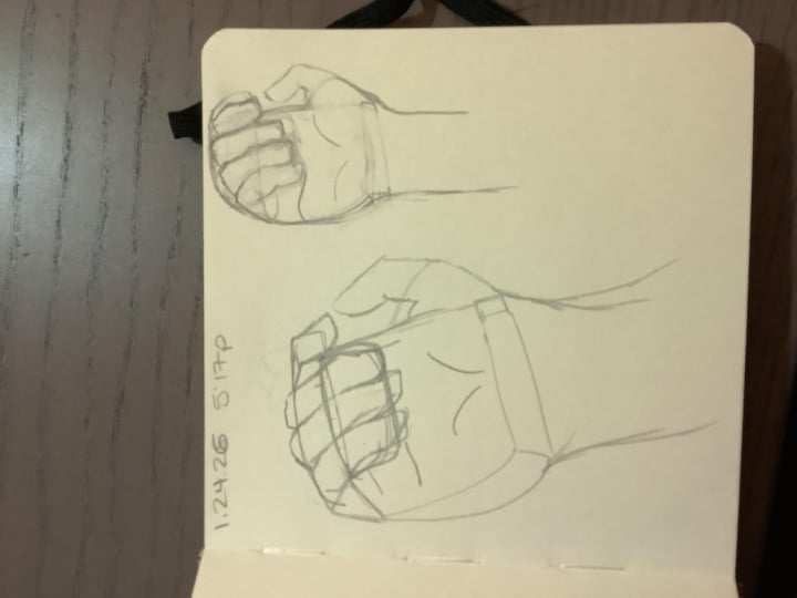 Hand pose 6