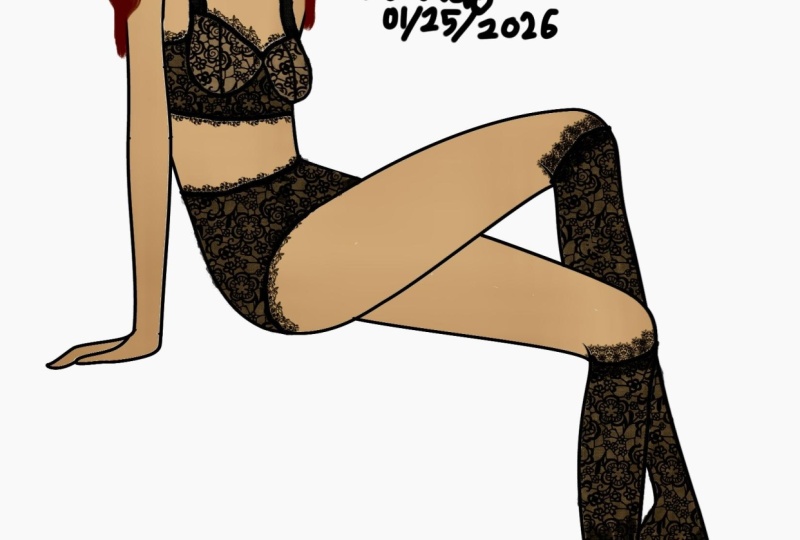Black Lace Lingerie