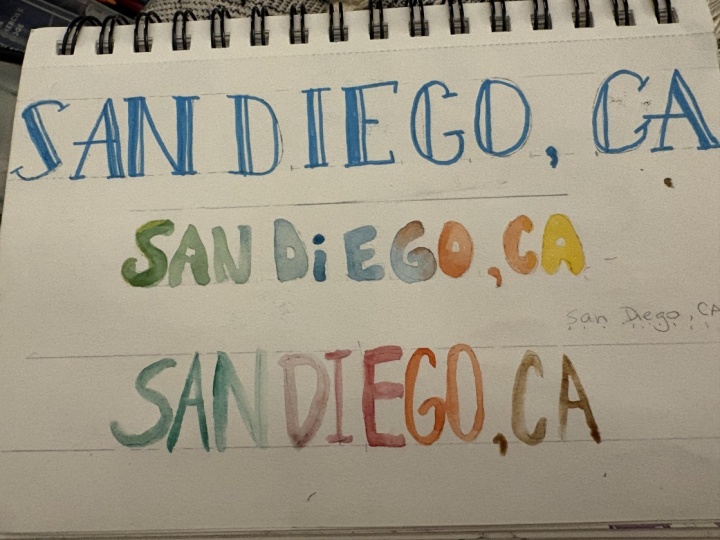 loose letter writing