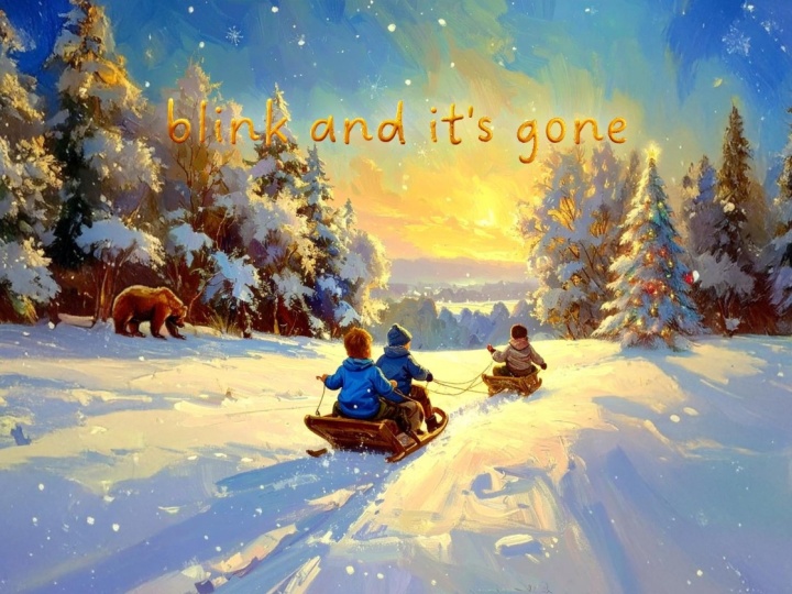 Winter Scene Card