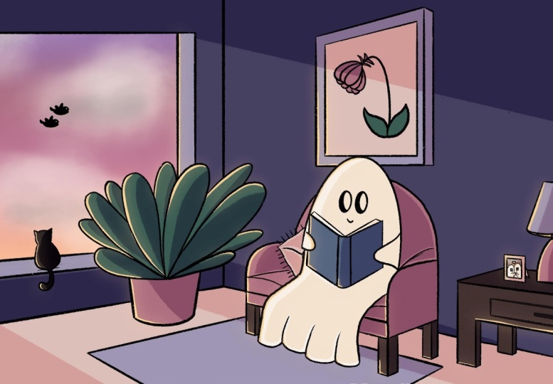 Ghosty Reading Time!