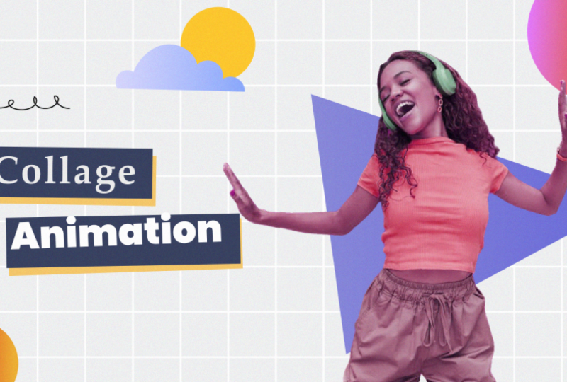 Vibrant Collage Animation