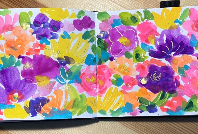 Bold florals