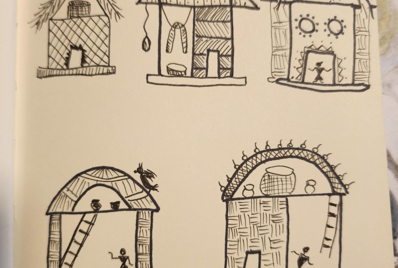 Warli houses