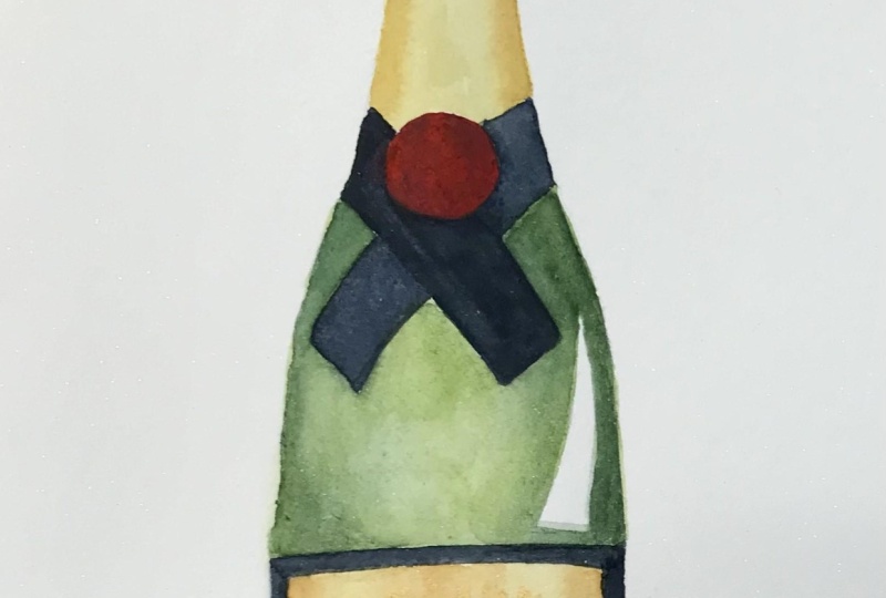 Bottles of bubbly!
